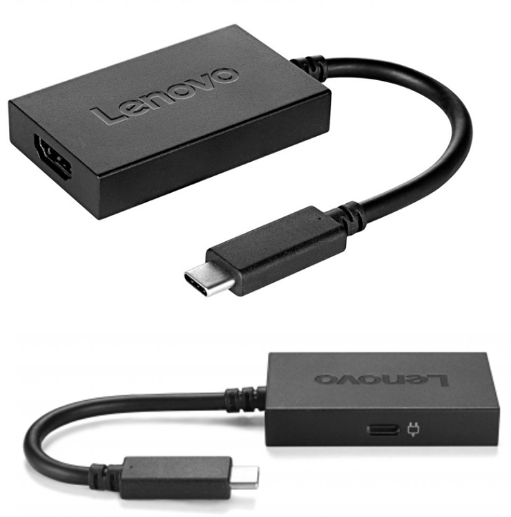 Lenovo USB-C to HDMI アダプター パススルー対応